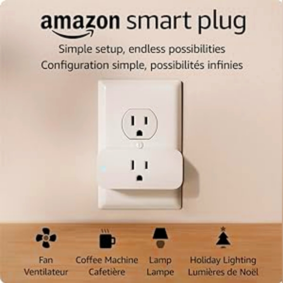 Amazon Smart Plug | Works with Alexa | Simple setup, endless possibilities - Picture 1 of 7